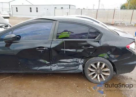 2014 Honda Civic Ex-L из США, поврежденный, VIN 2HGFB2F91EH529922